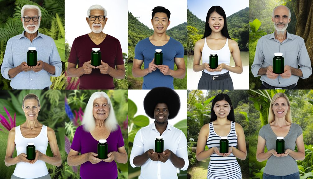 herbal supplement user demographics