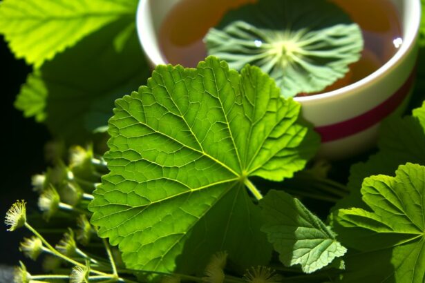 mallow leaves contain no caffeine